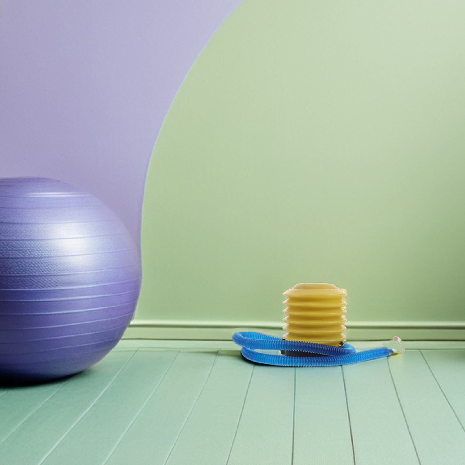 1Set Yoga Ball Inflator Manual - огляд і ціна Pilates Yoga &A