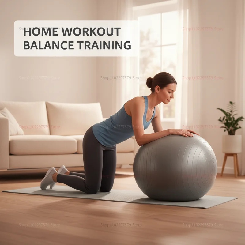 Anti-Burst Yoga Ball with Pump - огляд і ціна Pilates Ball Mini