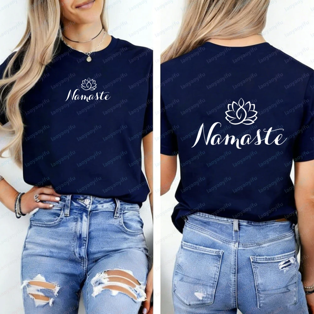 Namaste T Shirt Trending Yoga  - огляд і ціна Pilates Yoga Gifts