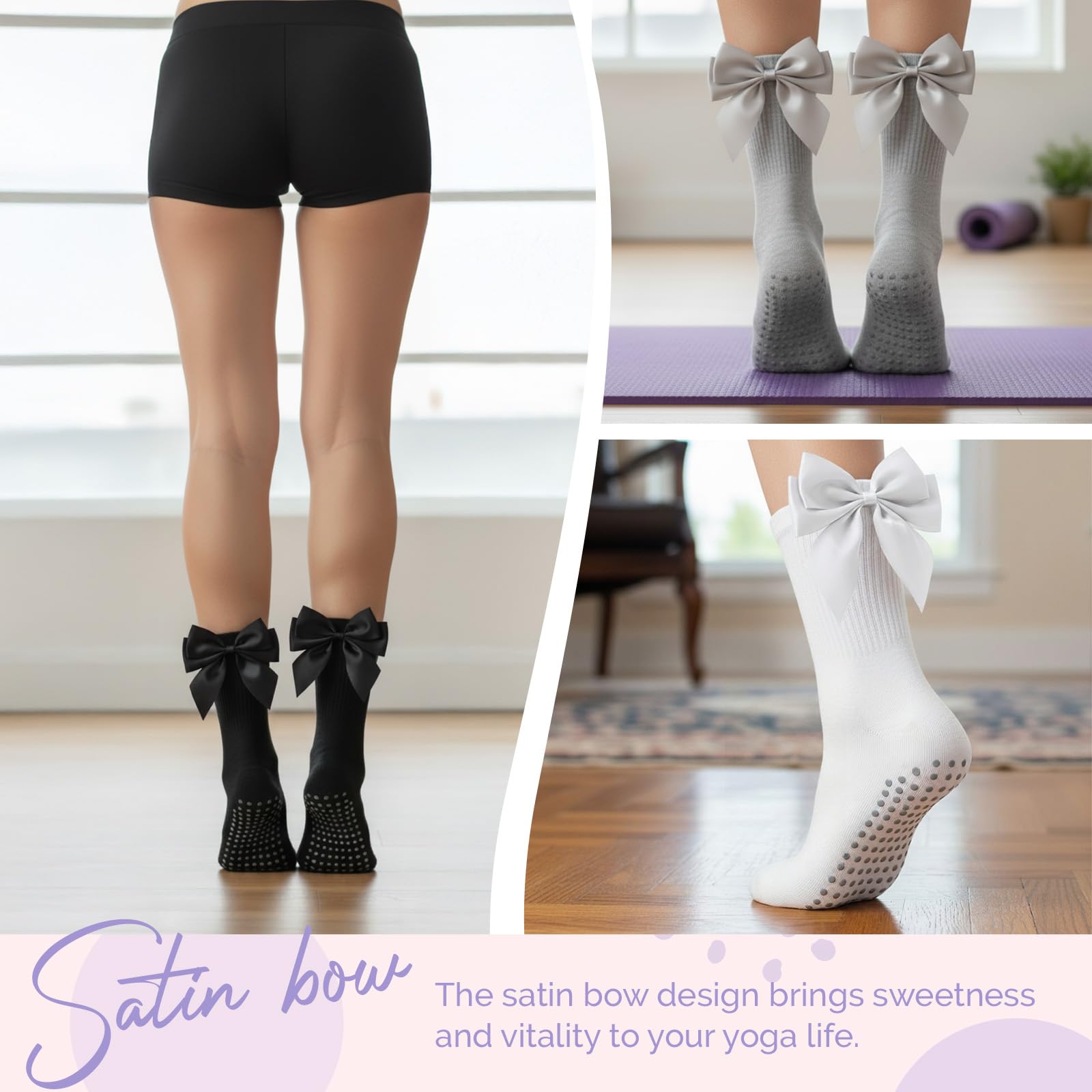 3 Pairs of Women's Non-Slip Pi - огляд і ціна Pilates Yoga Gifts