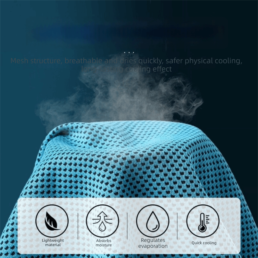 Breathable Cooling Towel Quick - огляд і ціна Pilates Yoga Towel