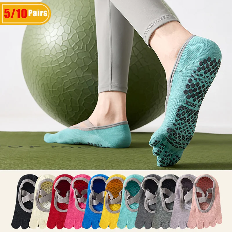 5/10 Pairs Women's Cotton Yoga - огляд і ціна Pilates Yoga &A