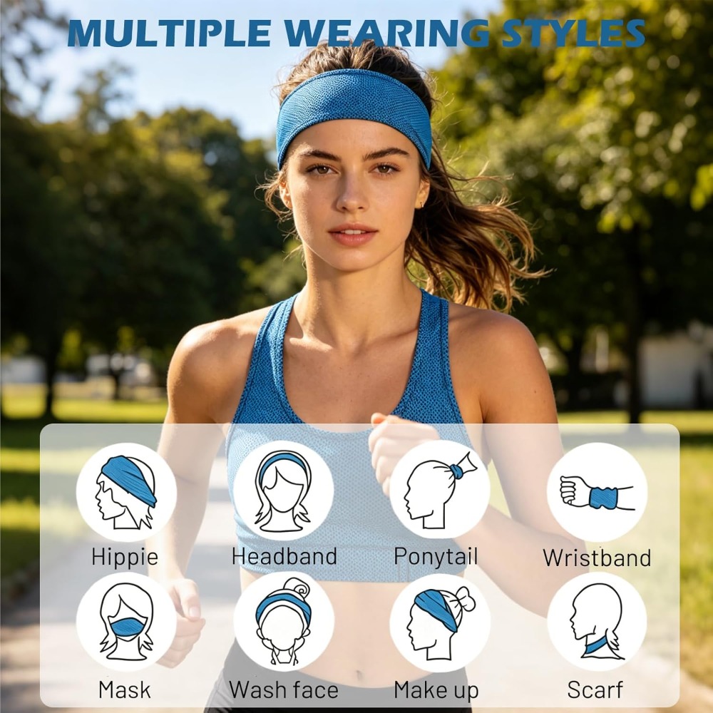 Cooling Sports Headband Breath - огляд і ціна Pilates Yoga Towel