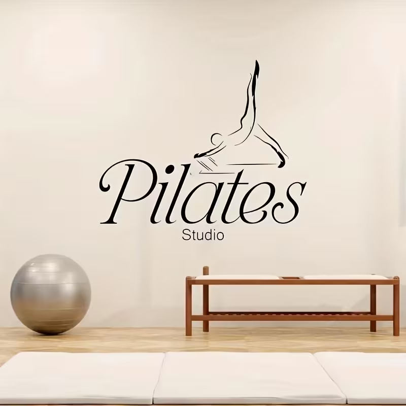 Pilates Studio Sticker Wall De - огляд і ціна Pilates Yoga Quotes