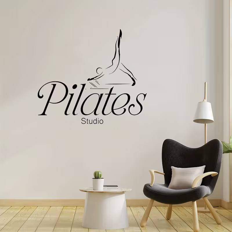 Pilates Studio Sticker Wall De - огляд і ціна Pilates Yoga Quotes