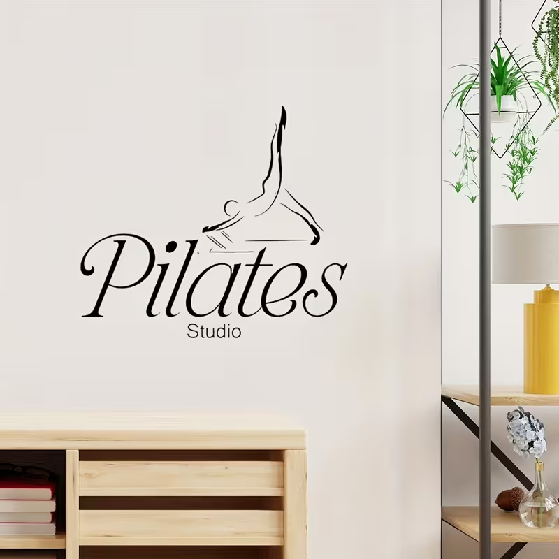 Pilates Studio Sticker Wall De - огляд і ціна Pilates Yoga Quotes