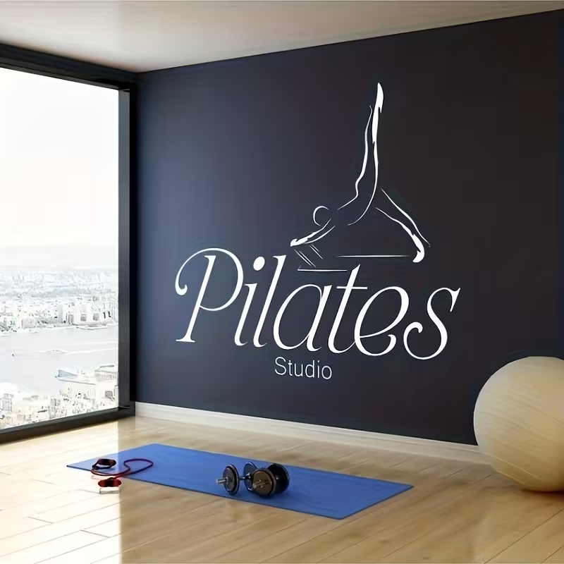 Pilates Studio Sticker Wall De - огляд і ціна Pilates Yoga Quotes