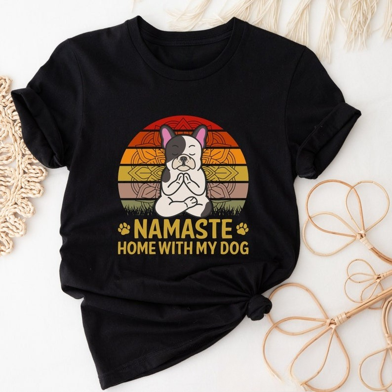 Cute Cartoons Dog Namaste Shir - огляд і ціна Pilates Yoga Gifts
