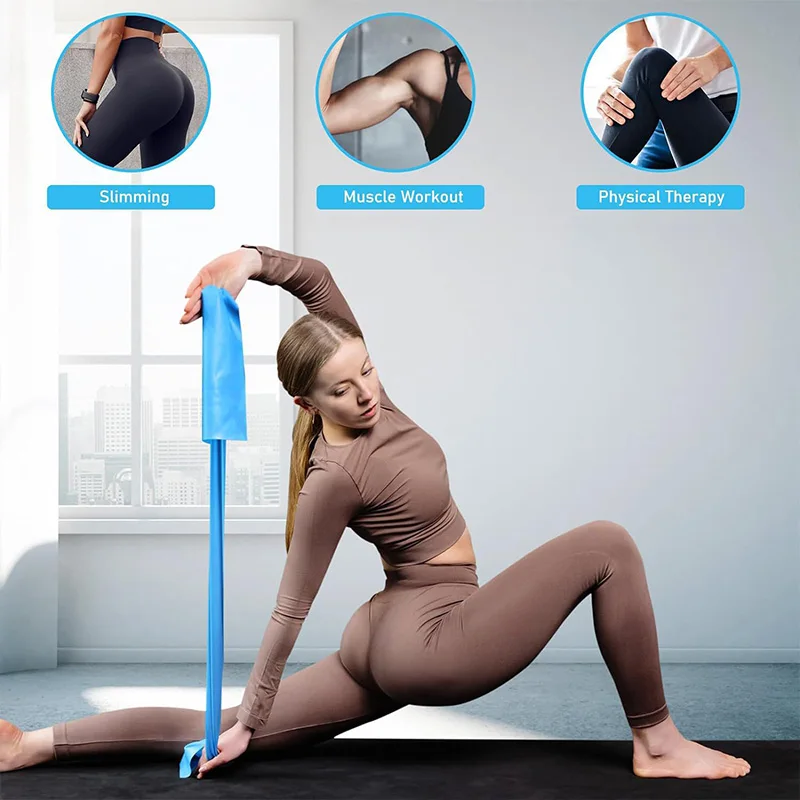 Elastic Yoga Fitness Bands Yog - огляд і ціна Pilates Yoga Core