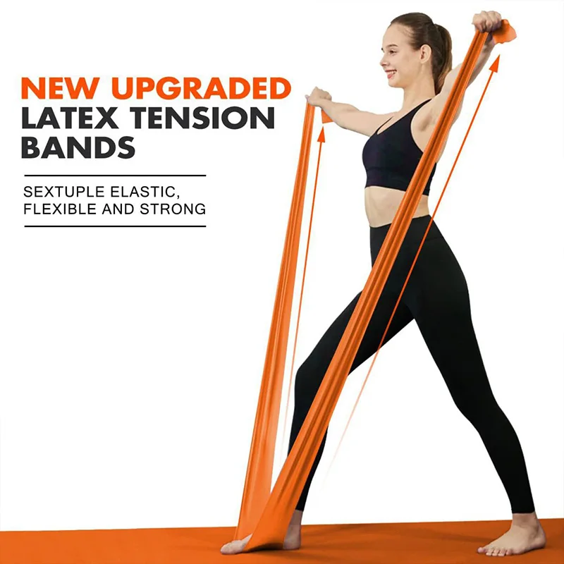 Elastic Yoga Fitness Bands Yog - огляд і ціна Pilates Yoga Core